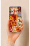 Infinix Note 40 Pro Compatible Orange Lily Pattern Silicone Case
