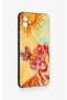 Samsung A04 Compatible Tiger of the Sun Patterned Silicone Case - 3