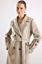 Exclusive Coat with Punto Stitching and Patch Detail Taş 3174 - 4