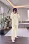 5715 - Stylish Comfortable Single Jersey Knitted Casual Women's Set - 2