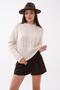 Women's Knitted Patterned Knitwear Knitted Sweater 265031 -