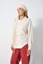Women's Stone 100% Linen Special Design Premium Shirt 31191 - 5