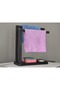 3D Printing Towel Holder and Soap Dish Organizer - Multi-Purpose Organizer for Above the Sink - Black