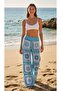 Hand Knitted Motif Women's Trousers Standard Size