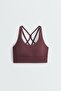 Medium-support Comfortlux sports bra with cups - 7