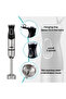 4-in-1 Hand Blender Set, Electric Immersion Stick Blender with Food Chopper, Whisk, Dough Hooks - 5