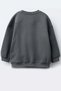 Boy's 3 Thread Fabric Alien Printed Cotton Sweatshirt - 2