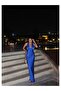 Double-Breasted Collar Satin Dress E.H Collection - 4