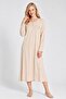 Premium Collection Women's Comfortable Fit Long Sleeve Long Nightgown - 3