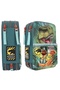 Dino World by Depesche Danger 3-Compartment Pencil Case - with 26 Piece Stationery Set - 3
