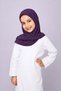Olive Green Hijab for Kids – Simple Modest Islamic Headscarf for Girls, Full-Coverage Kids Hijab for Muslim Kids - 2