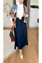 Women's Buckle Belted Parted Zippered Denim Skirt - 4