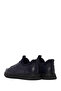 Men's Navy Blue Lace-Up Leather Sneaker Wm720006Df - 6