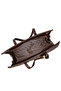 Women's Brown Printed Classic Shoulder Bag Wb500012Sb - 4