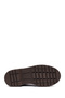 Women's Brown Lace-Up Zippered Thick-Sole Leather Boots Wf190014Dv - 5