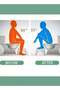 Toilet Stool Bath Stool Classic Foldable Bathroom Stool Portable Handle Anti-Slip Potty Stool - 8