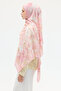 Velvet Cashmere Shawl - Pink - 3