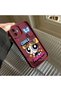 Xiaomi Redmi Note 14 4g Compatible Case Camera Protective Cartoon Pattern Maroon Lover Couple Silicone Phone Case - 4