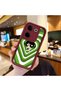 Tecno Camon 20 Compatible Case Camera Protective Cartoon Pattern Maroon Lover Couple Silicone Phone Case