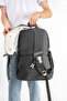 – School Bag Waterproof Clinker Fabric Unisex Backpack Model (1g) - 3
