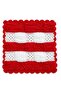 Hand-knitted loofah soap dish + soap
