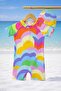 Girl's Full Body Swimsuit with Back Zipper, Digital Printed Boneli - 4