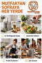 4-Piece Glass Stainless Steel Oil Container, Vinegar Container, Salt Shaker Set with Stand Restaurant Horeca 723499 - 8