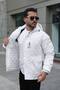 Men's Quilted Coat Water and Wind Resistant Winter Jacket - 3