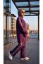 Women's Comfortable Cut Hijab Tracksuit Set with Side Stripes and Zipper - 4