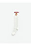 Rmz Gi̇yi̇m Farkiyla Embroidered Girls' Knee Socks 2-Piece Set - 3