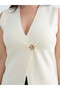Timeless Clothing & Timeless Choices Plus Size V-Cut Women's Knitwear Vest - 3