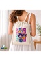 K-Pop Demon Hunters Drawstring Linen Bag C127