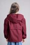 Water Repellent Oversize Zippered Hooded Raincoat Girls H1659A826Au - 6