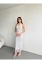 Halter Yaka Midi Elbise - 5