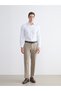 Shining Choices from Shining Store Slim Fit Long Sleeve Striped Gabardine Men's Shirt - 2