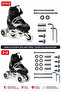 Children's Skate Assembly Screw Set – 4-Wheel Assembly Tool - 2