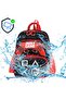 A Quality Gamer Red Kindergarten Daycare Daily Use Boys' Backpack Waterproof with 2 Water Bottle Compartments 153 - 7
