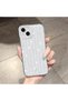 حافظة من السيليكون الشفاف متوافقة مع هاتف iPhone 14 Plus، مزودة بطباعة جمالية مضادة للصدمات منقوش - 2