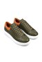 Zrk-Dx3 Premium Genuine Leather Khaki Casual Men's Sneaker - 6