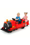 Kids Ride-On Train For Backyard Fun – Battery Powered With Remote Control, Real Steam Stack, MP3 & Working Caboose - 8