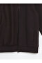 Nevavm College Collar Long Sleeve Men's Zipper Sweatshirt with Difference - 6