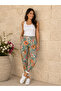 Women's Original Italian Lighrali Bengaline Fabric Patterned Trousers 42-46