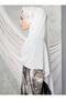 Three Dimensional Shawl White - 2