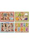 Wooden Turkish Forest Animals+vegetables+professions+numbers Set of 4 Educational Puzzle - 2