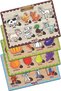 Wooden Turkish Farm Animals+vegetables-fruits-professions Set of 4 Educational Puzzle