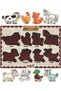 Wooden Turkish Farm Animal.+forest Animal.-shapes-numbers Set of 4 Educational-tutorial Puzzle - 3