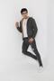 Men's Gray Fur Lined Hooded Knitwear Knitted Cardigan - 8