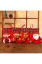New Year's New Year's Custom Christmas Santa Small Pouch Socks Gift Bags Phone Case Decoration Pine Ornament - 4