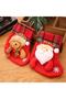 New Year's New Year's Custom Christmas Santa Small Pouch Socks Gift Bags Phone Case Decoration Pine Ornament - 5