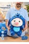 Cute Mini Pig Plush Toy with Sitch Costume 50 cm